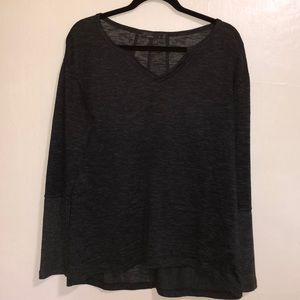 Prana V-neck Lightweight Long Sleeve Sweater - Women's Large